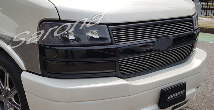 Custom Chevy Express Van  All Styles Grill (2003 - 2024) - $790.00 (Part #CH-035-GR)